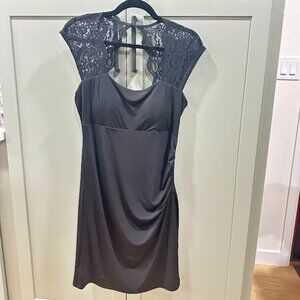 Modcloth Black Dress - Yellow Star - Size L